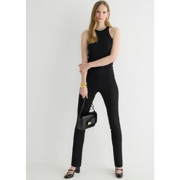J. Crew Pants - J.Crew Full length Cameron Pant in Four Season Stretch Blend Black Size 00 NWT